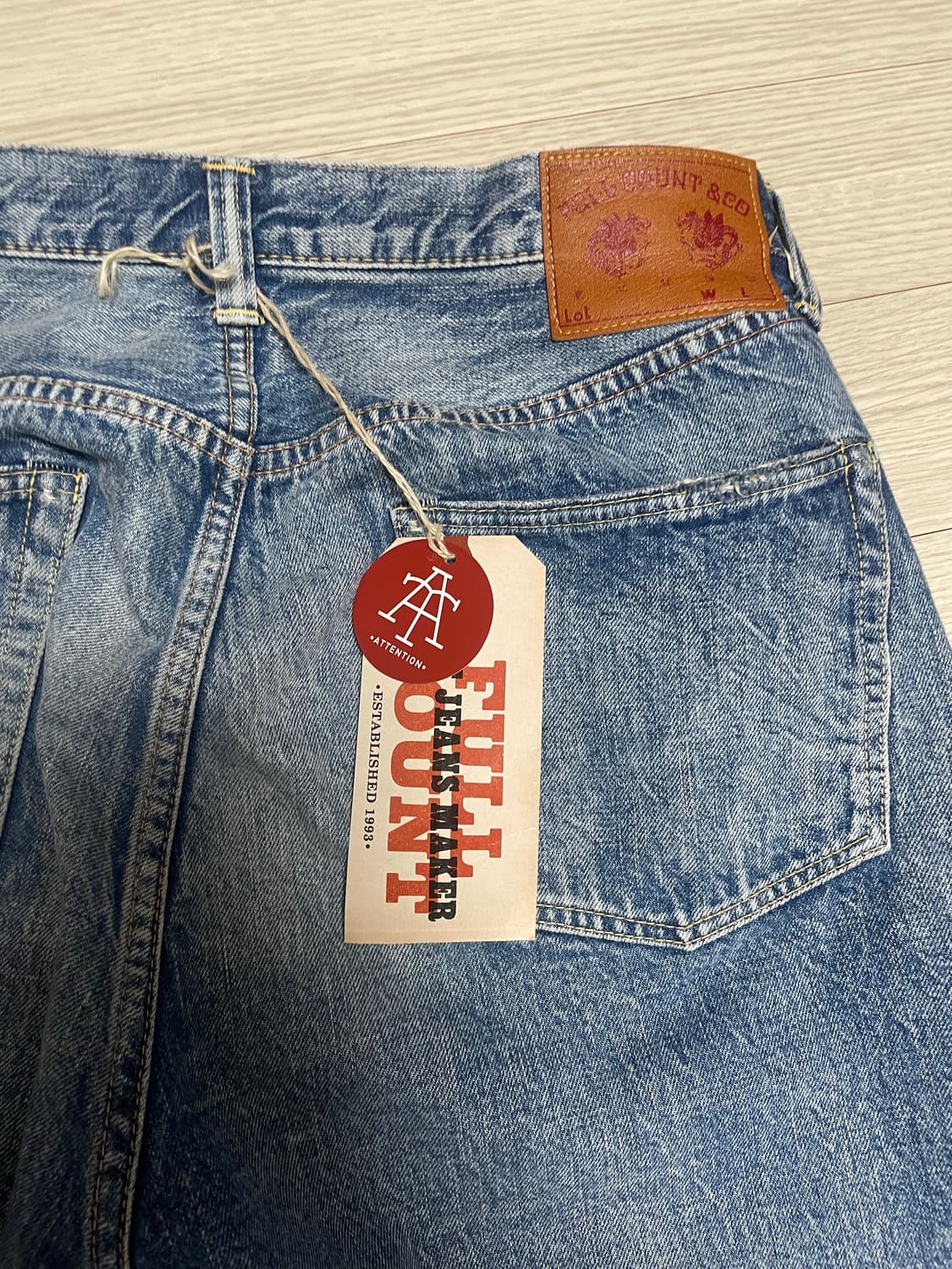 풀카운트 1101 다트포드 스트레이트 데님팬츠33 상품이미지3