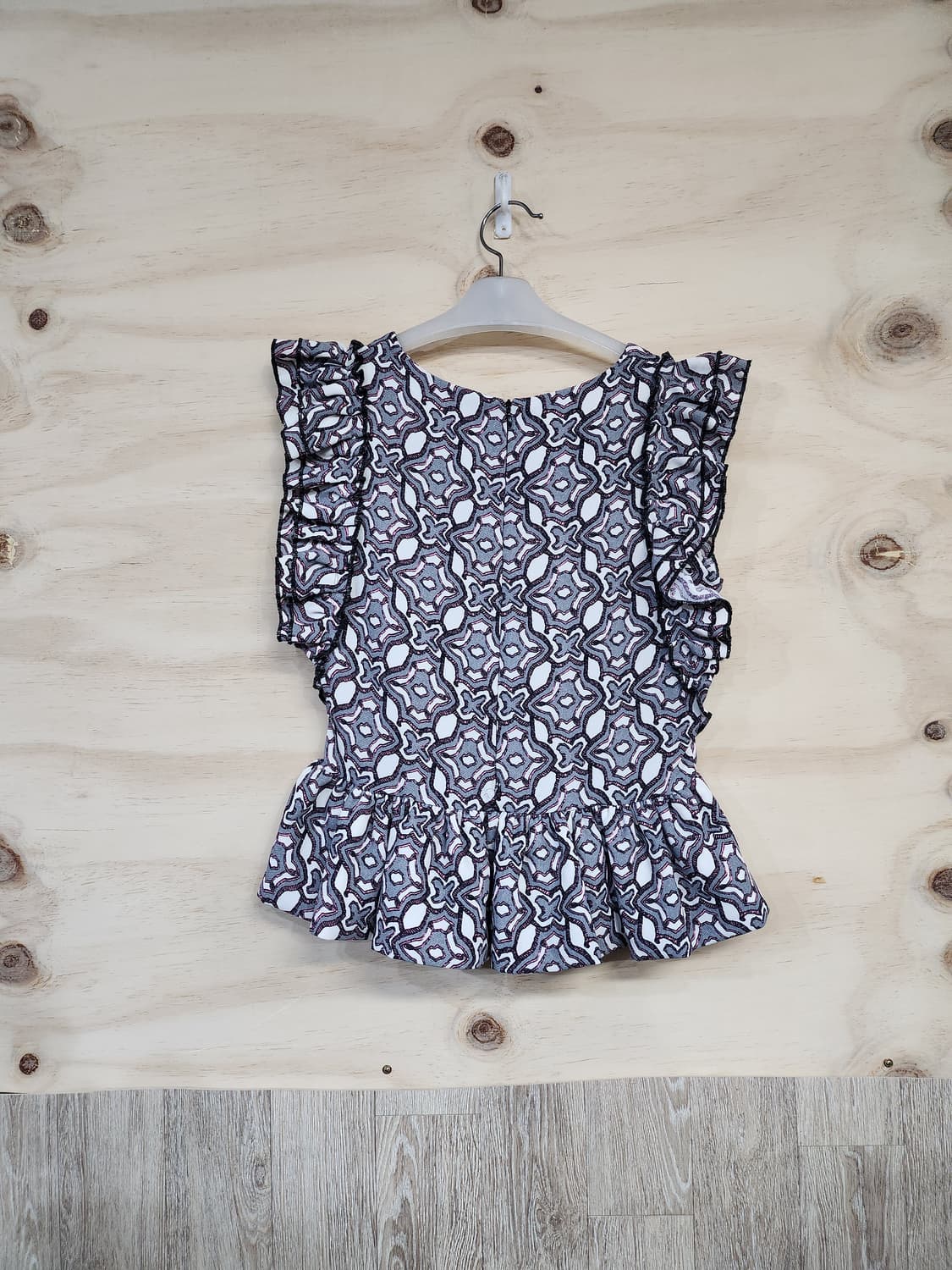 1168) 여성 셔링 블라우스 상품이미지2