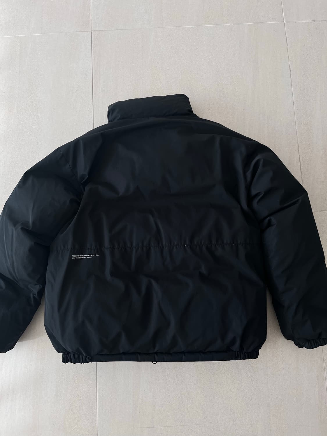 커버낫 리버시블 블랙 패딩 상품이미지6