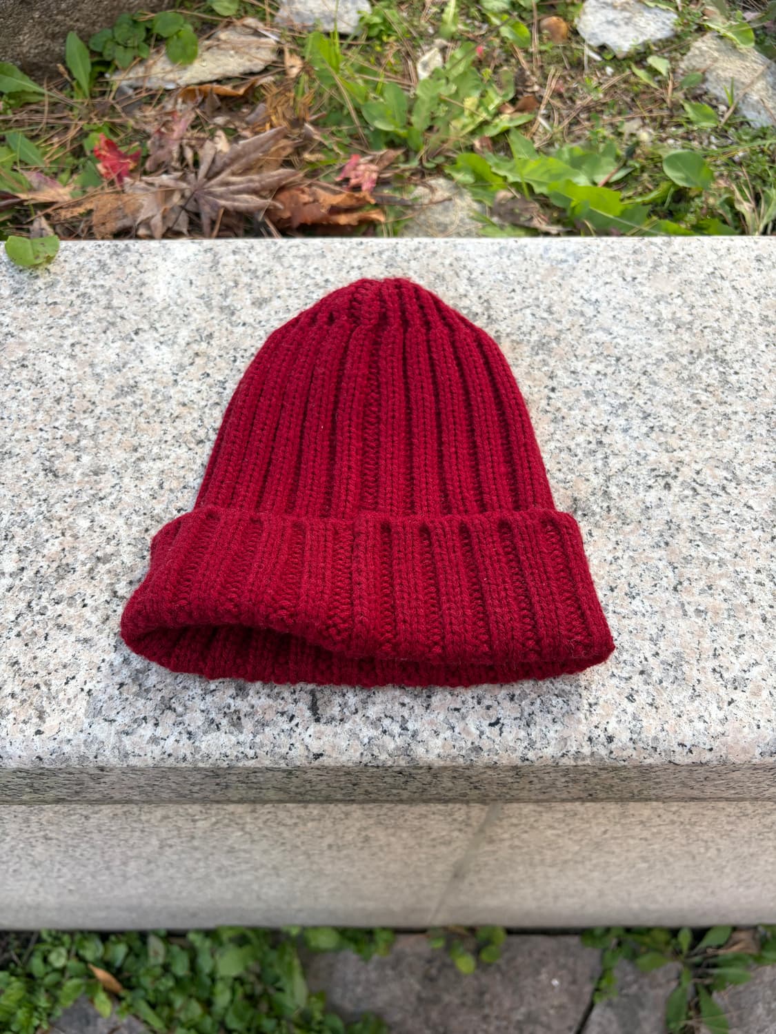 Vtg 빈티지 립 커프 비니 상품이미지4