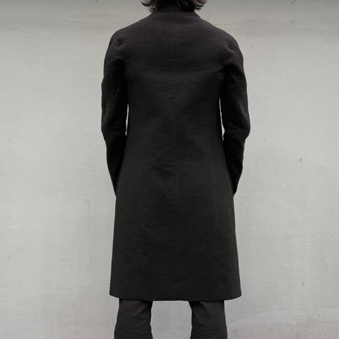 Obscur High-Neck Wool Coat 상품이미지6