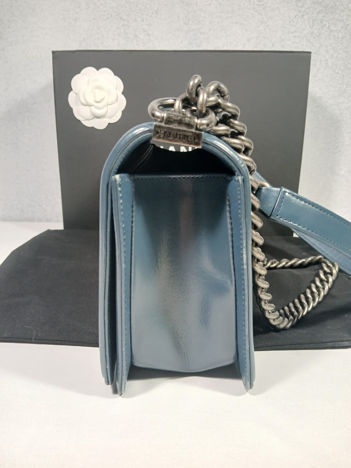 샤넬 시즌 보이백 미듐 21번대 A67086 상품이미지6