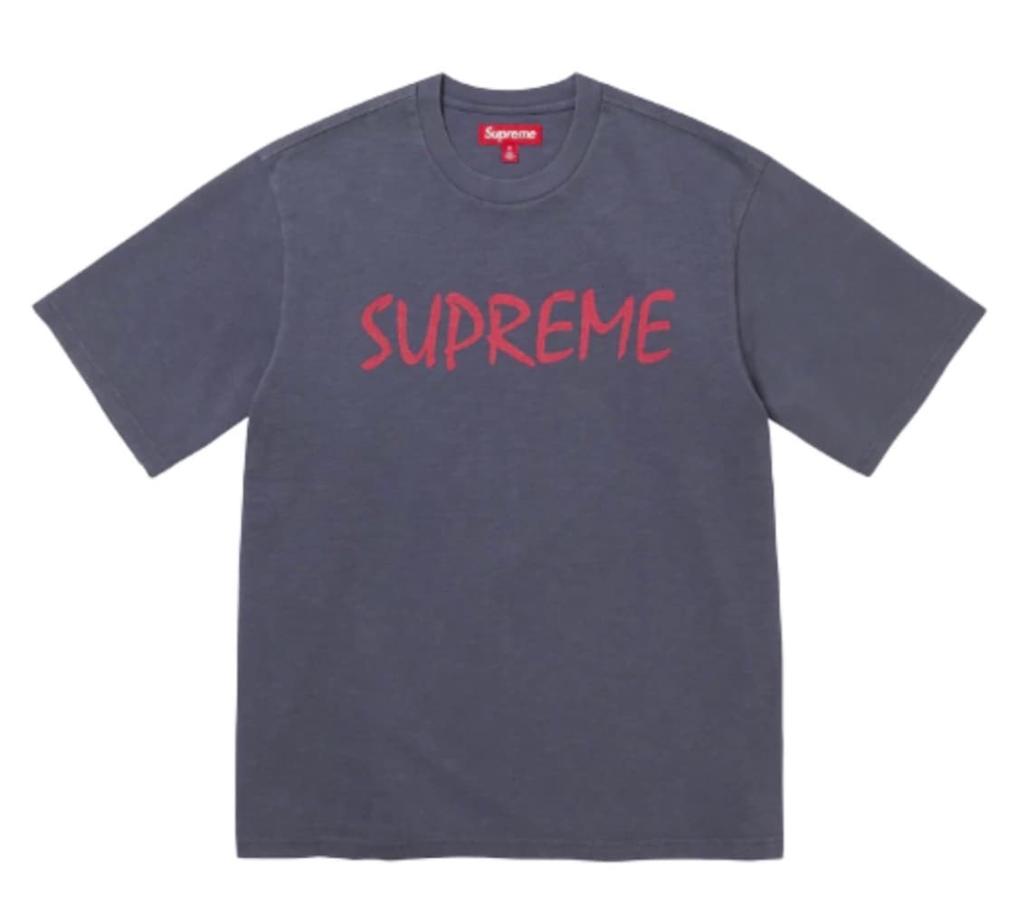 슈프림 FTP 숏슬리브 탑 네이비 M 반팔티 상품이미지1