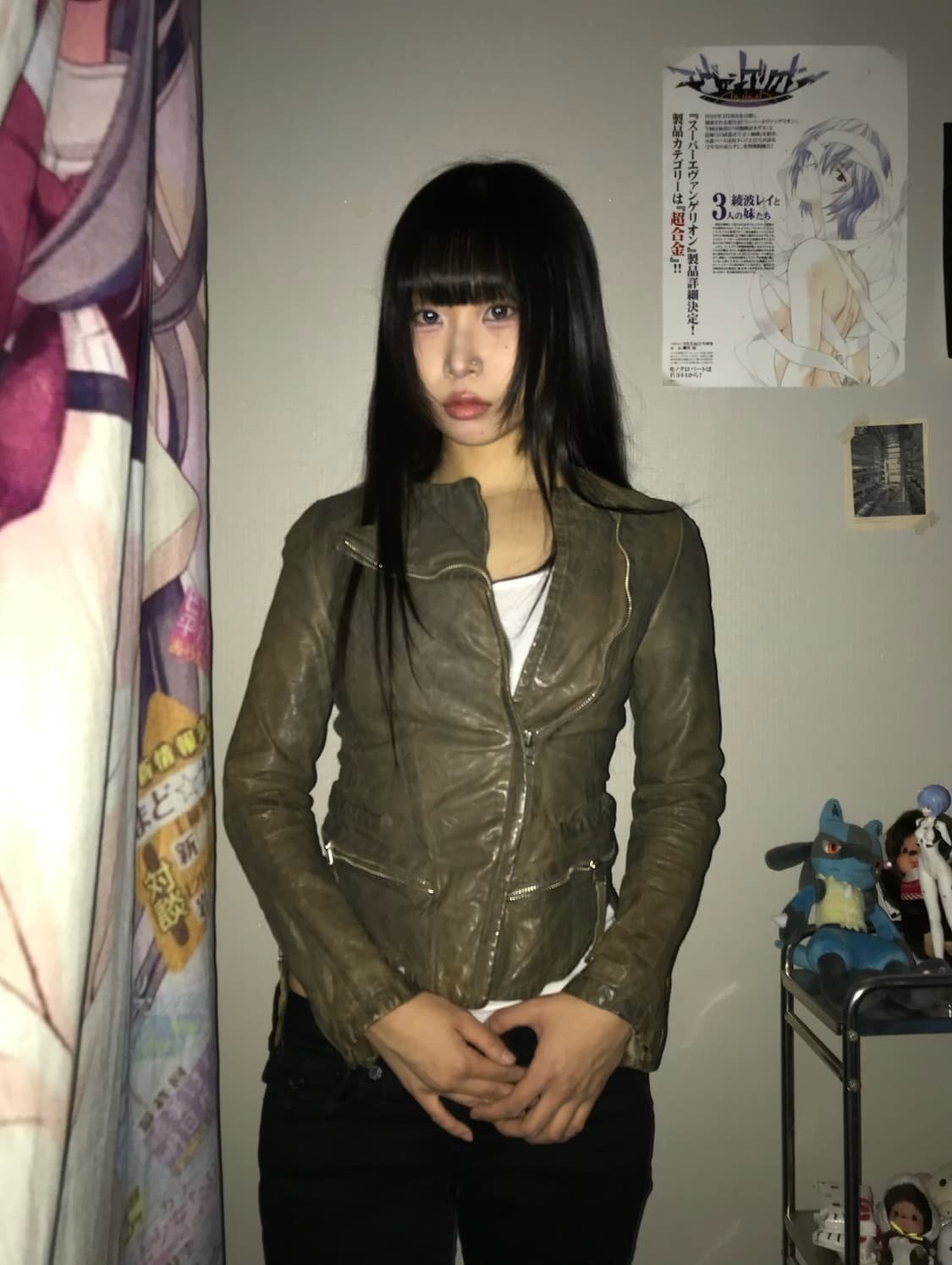 릭오웬스맛 이태리 양가죽 레더자켓 상품이미지2