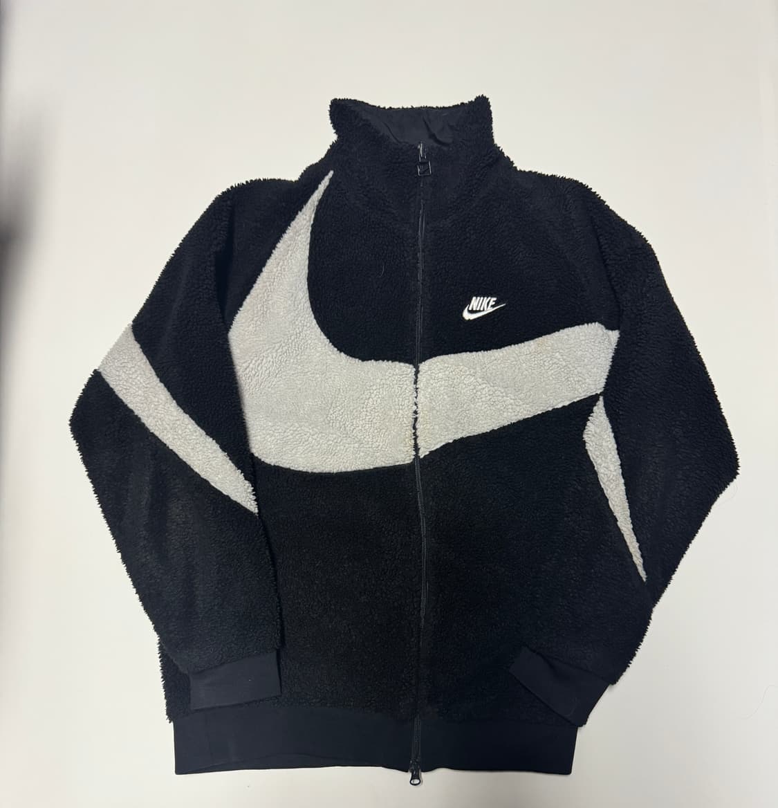 나이키 빅 스우시 리버시블 바람막이 플리스 자켓 M 상품이미지1