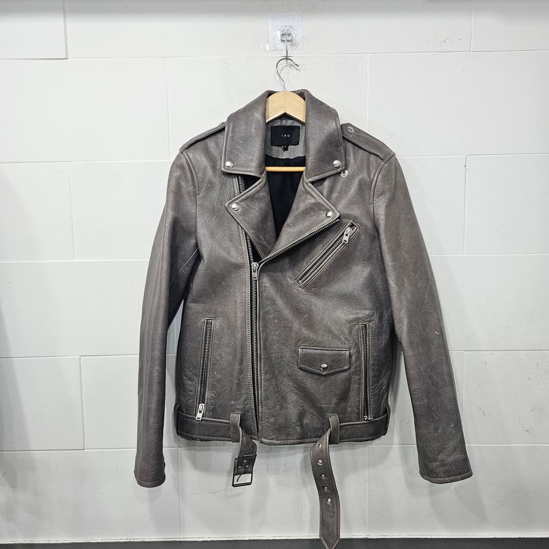 IRO 이로 레더 소가죽자켓 상품이미지1