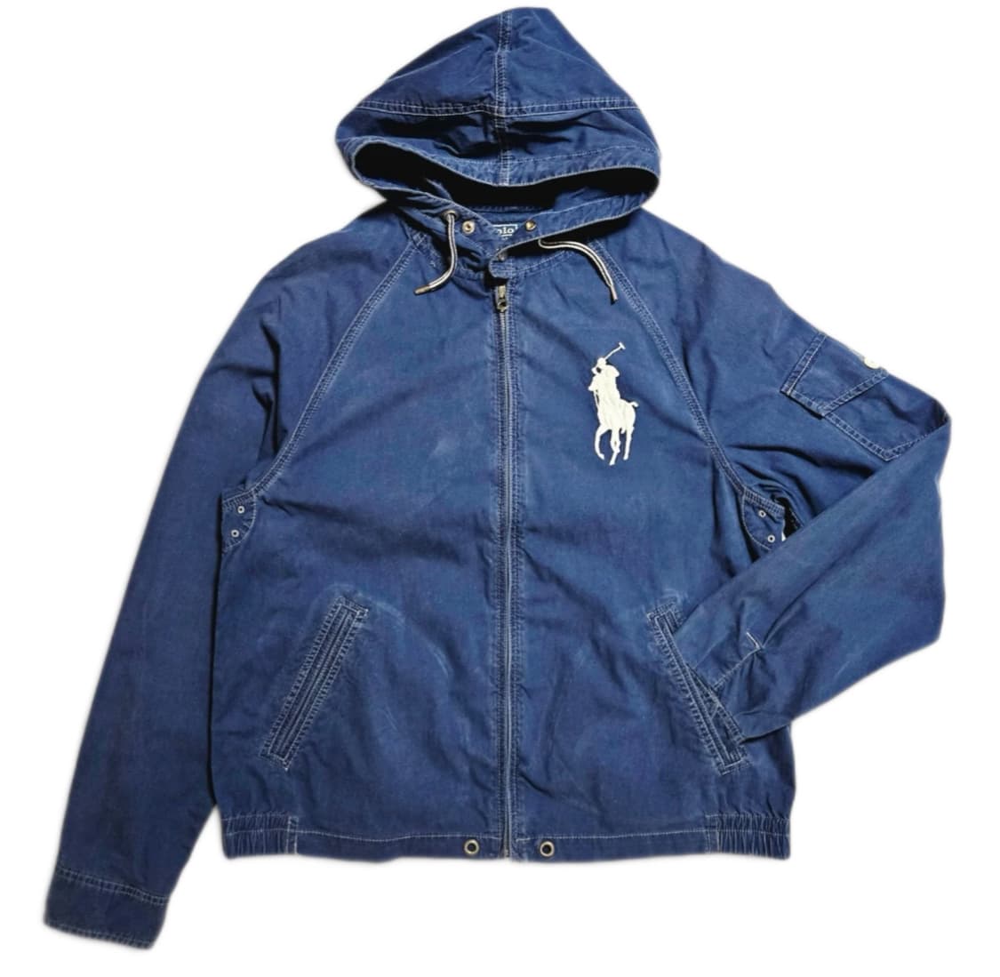 ✨대대장✨폴로 랄프로렌 00's빅포니 네이비 코튼 후디 자켓✨ 상품이미지1