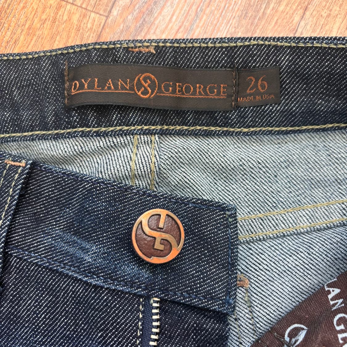 Dylan George 청바지 26 슬림 부츠컷 미국 수입 정품 데님 상품이미지8