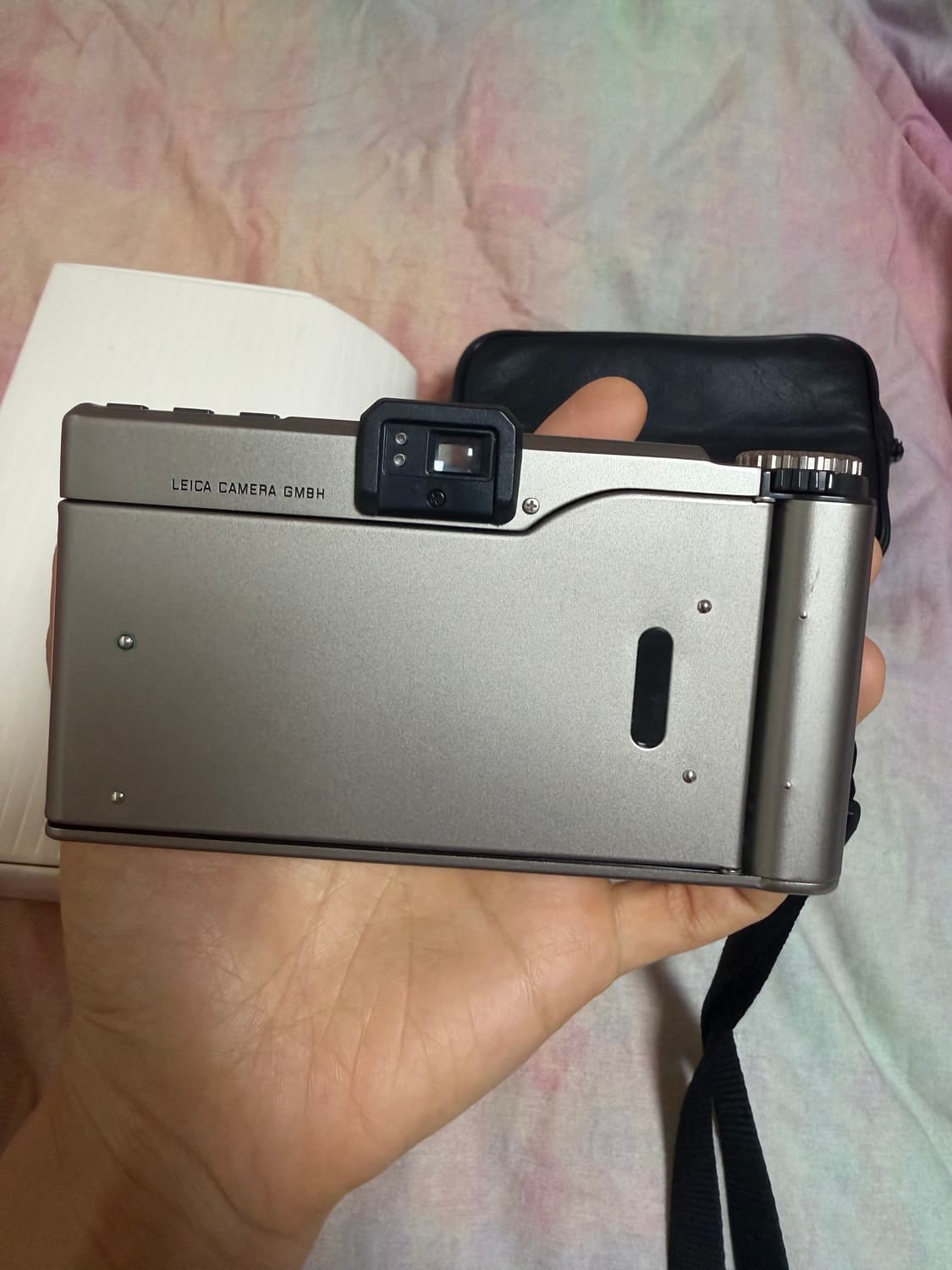 S급 라이카 미니룩스 필름카메라 박스, 파우치 포함 상품이미지4