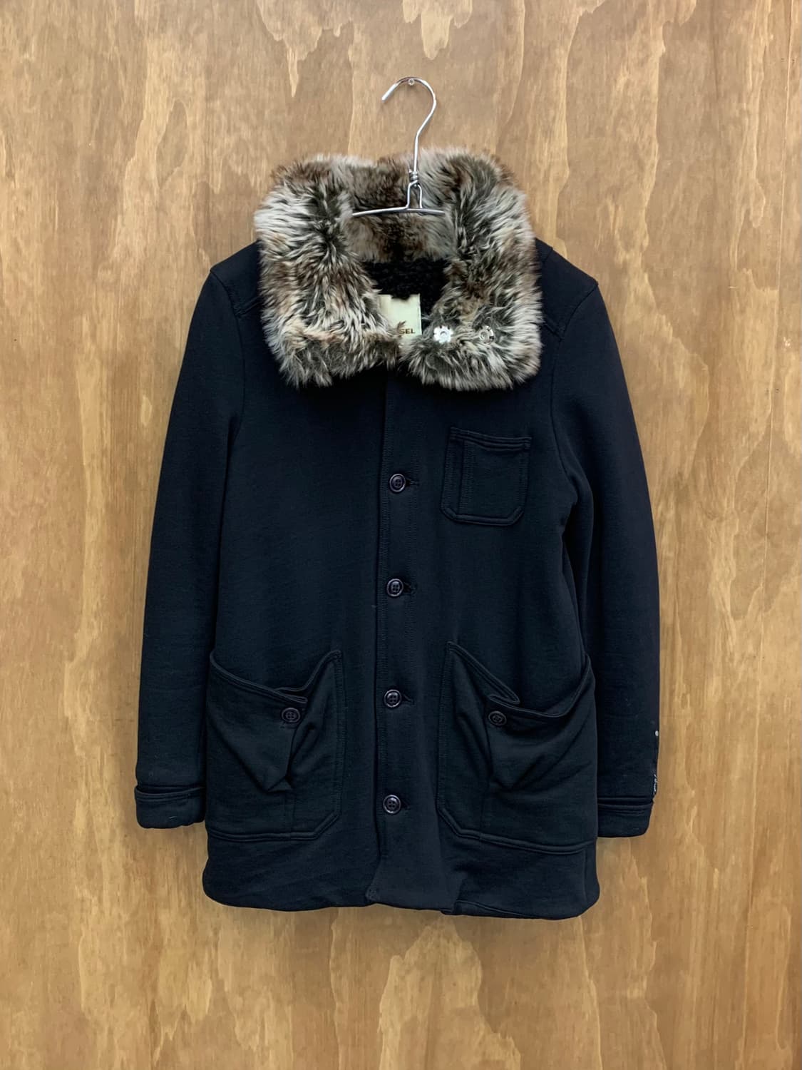 Diesel 디젤 퍼 가디건 상품이미지1