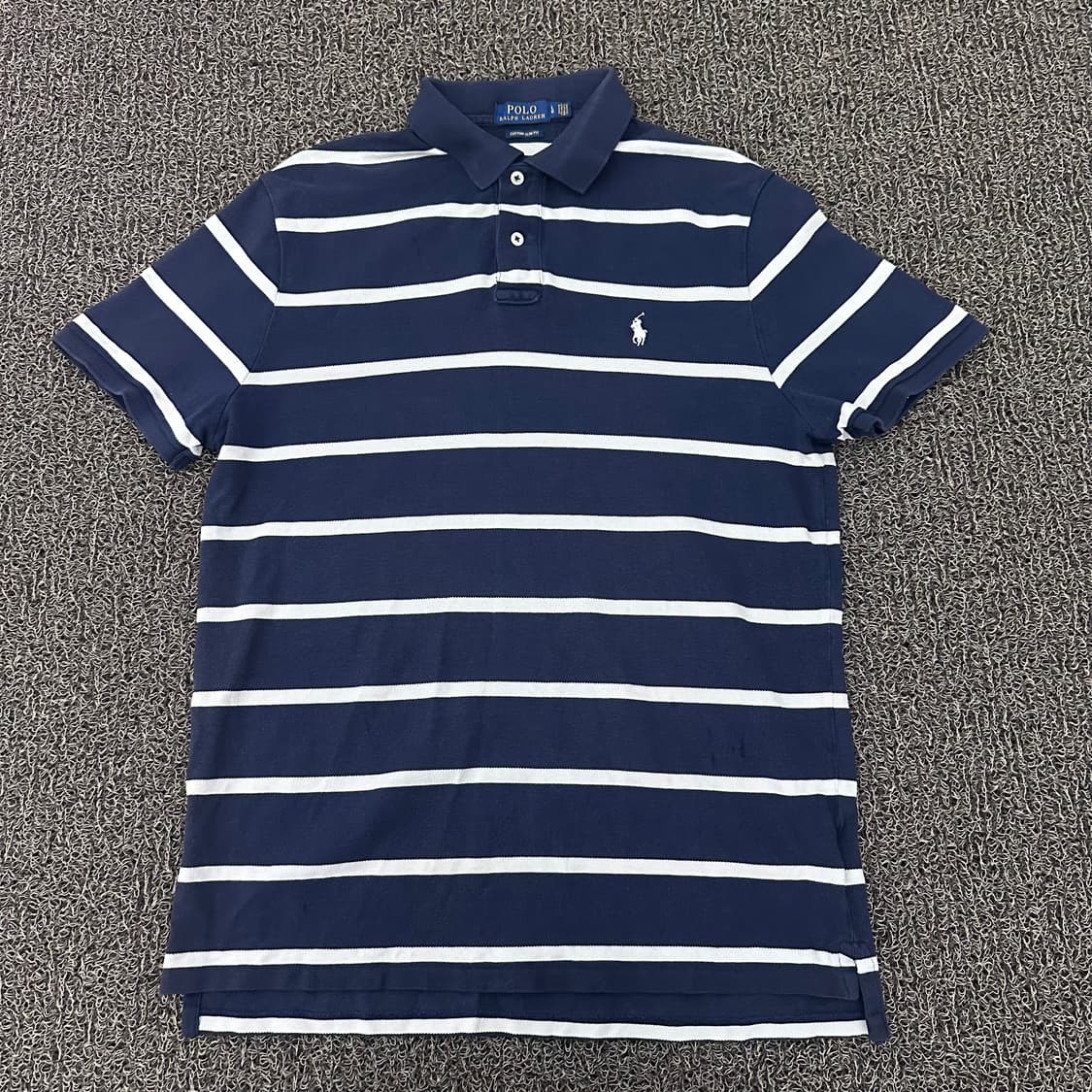 POLO 폴로 랄프로렌 스트라이프 반팔티셔츠 L 상품이미지1