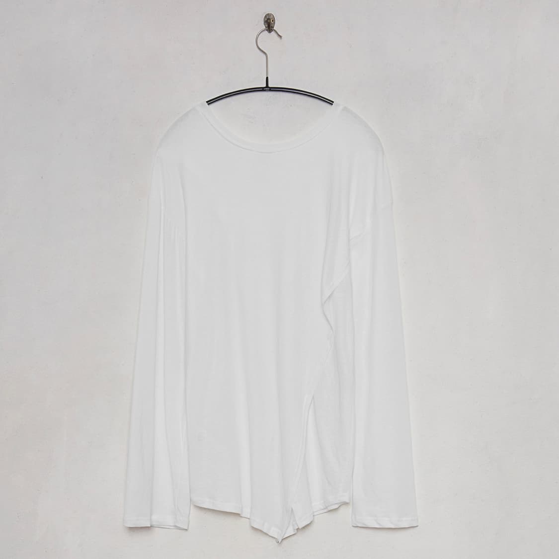 더일마 롱슬리브 탑 화이트 상품이미지2