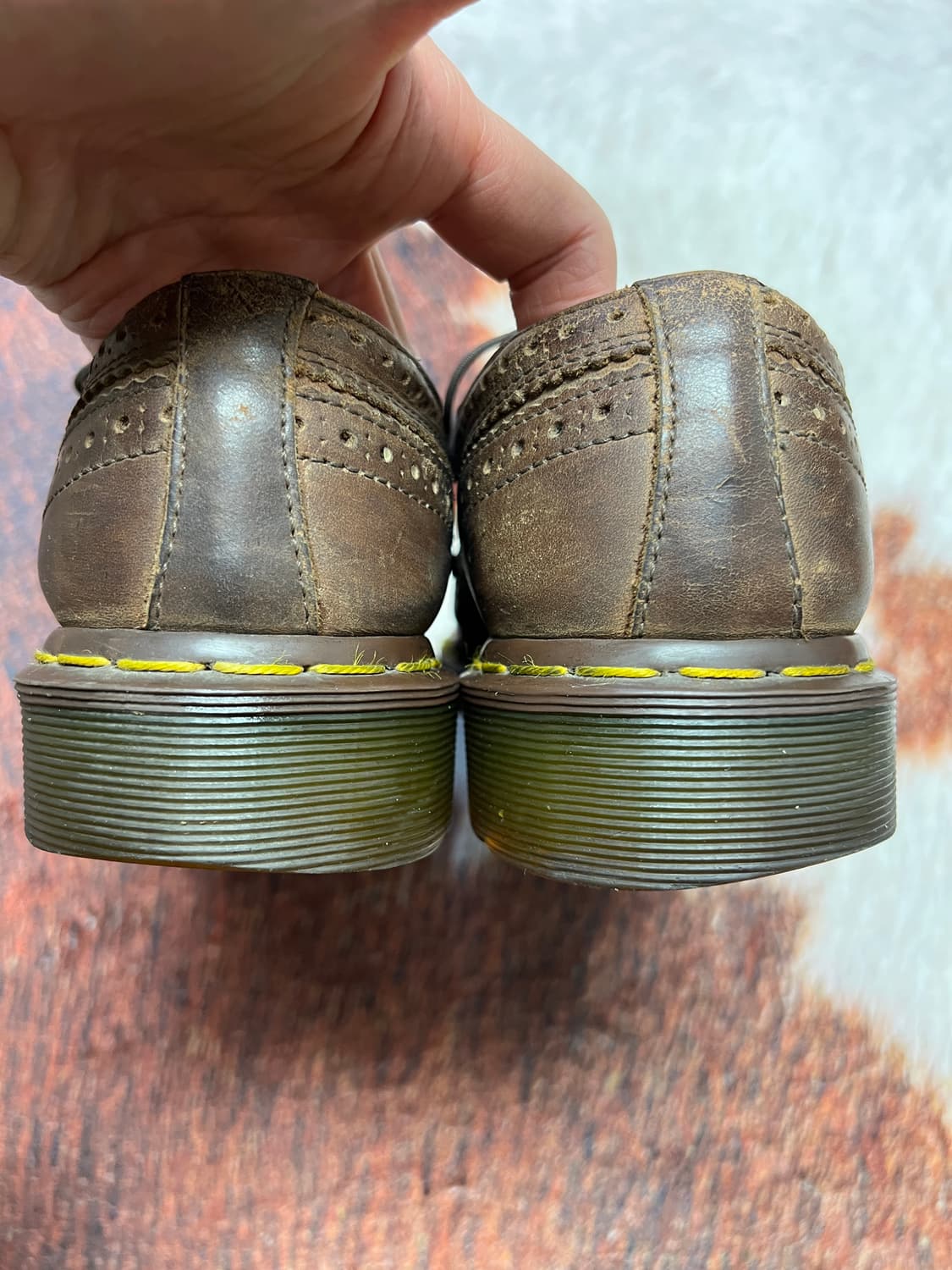 [270] 닥터마틴 브라운 브로그 윙팁 42 상품이미지5