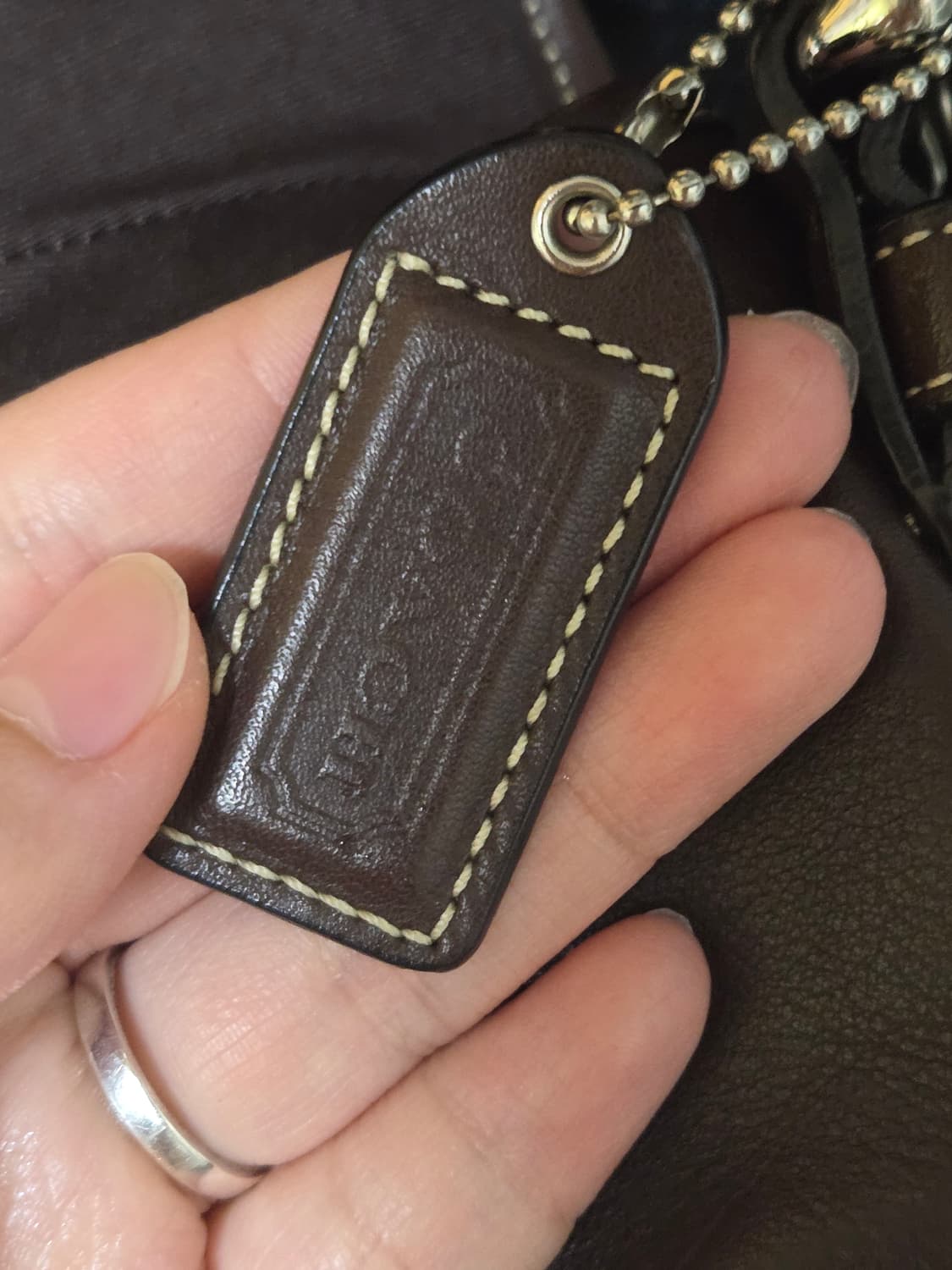 Coach 브라운 빈티지 버클백 숄더백 상품이미지7