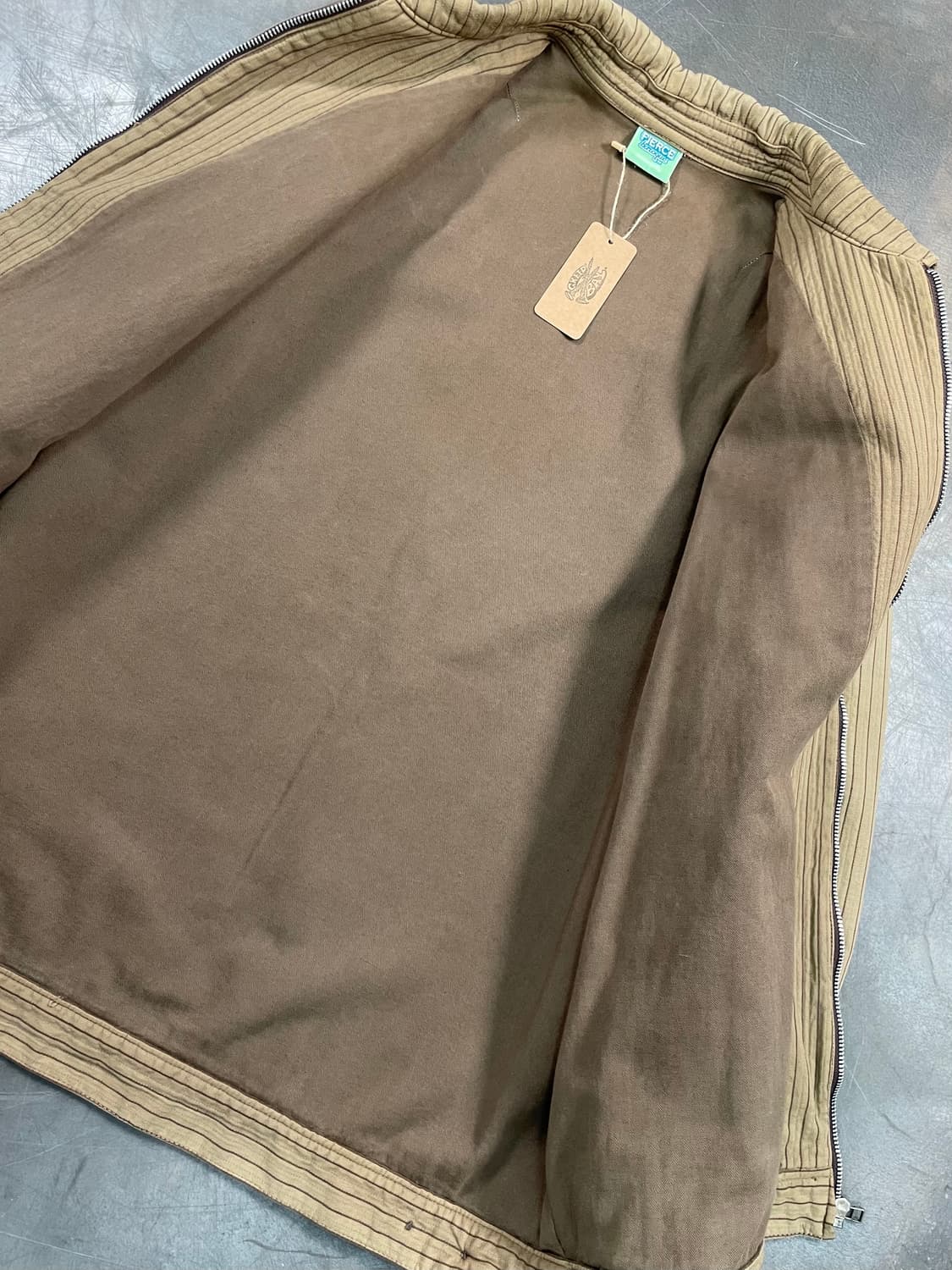 Fierce 바로크 스트라이프 블루종 자켓 상품이미지5