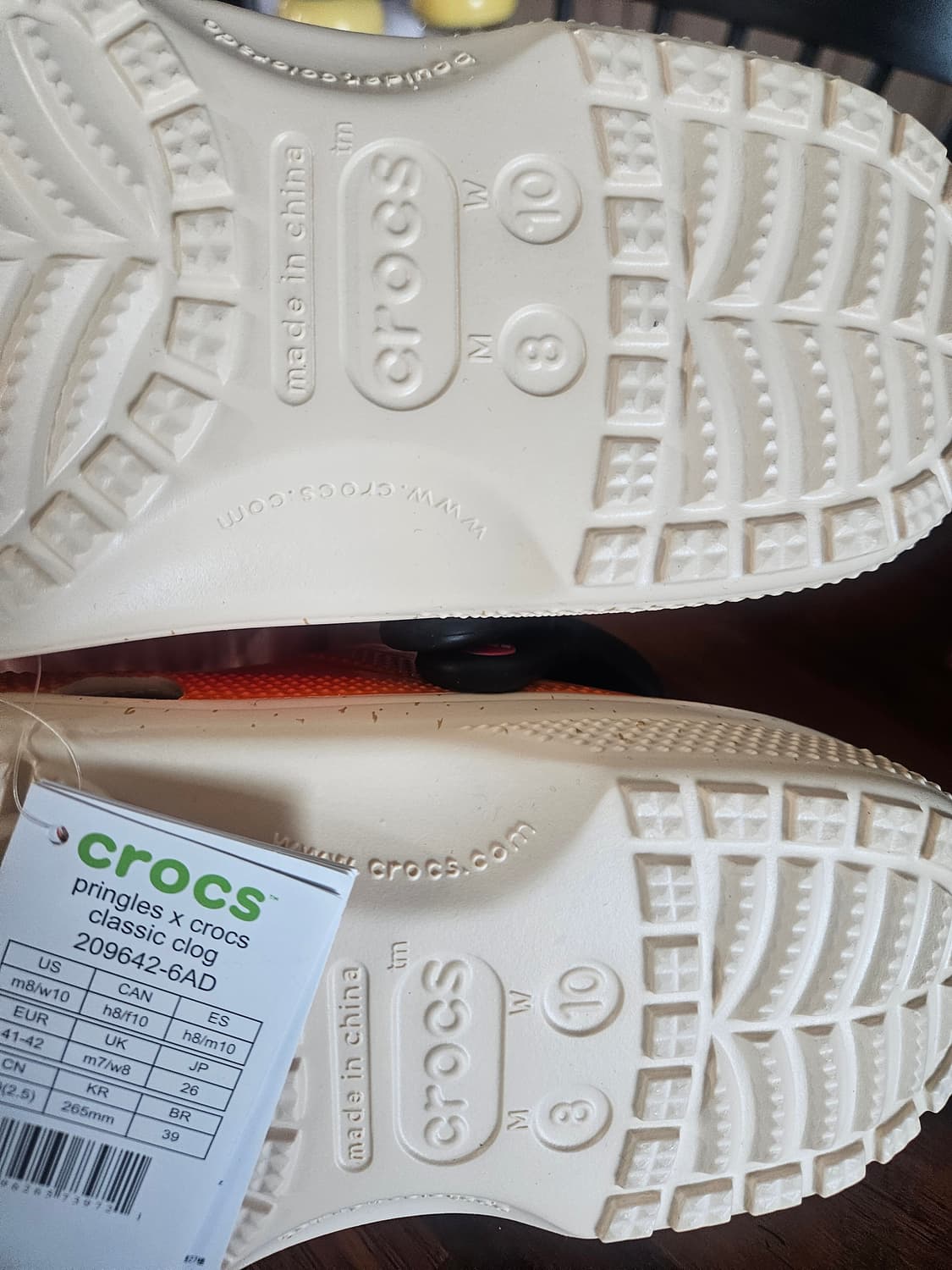 프링글스크록스 오렌지레드 M8W10 (265) 상품이미지4