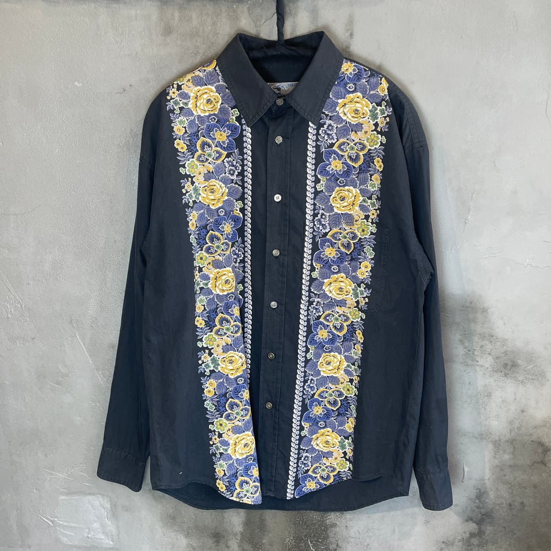 90s 겐조 플로럴 셔츠 상품이미지1