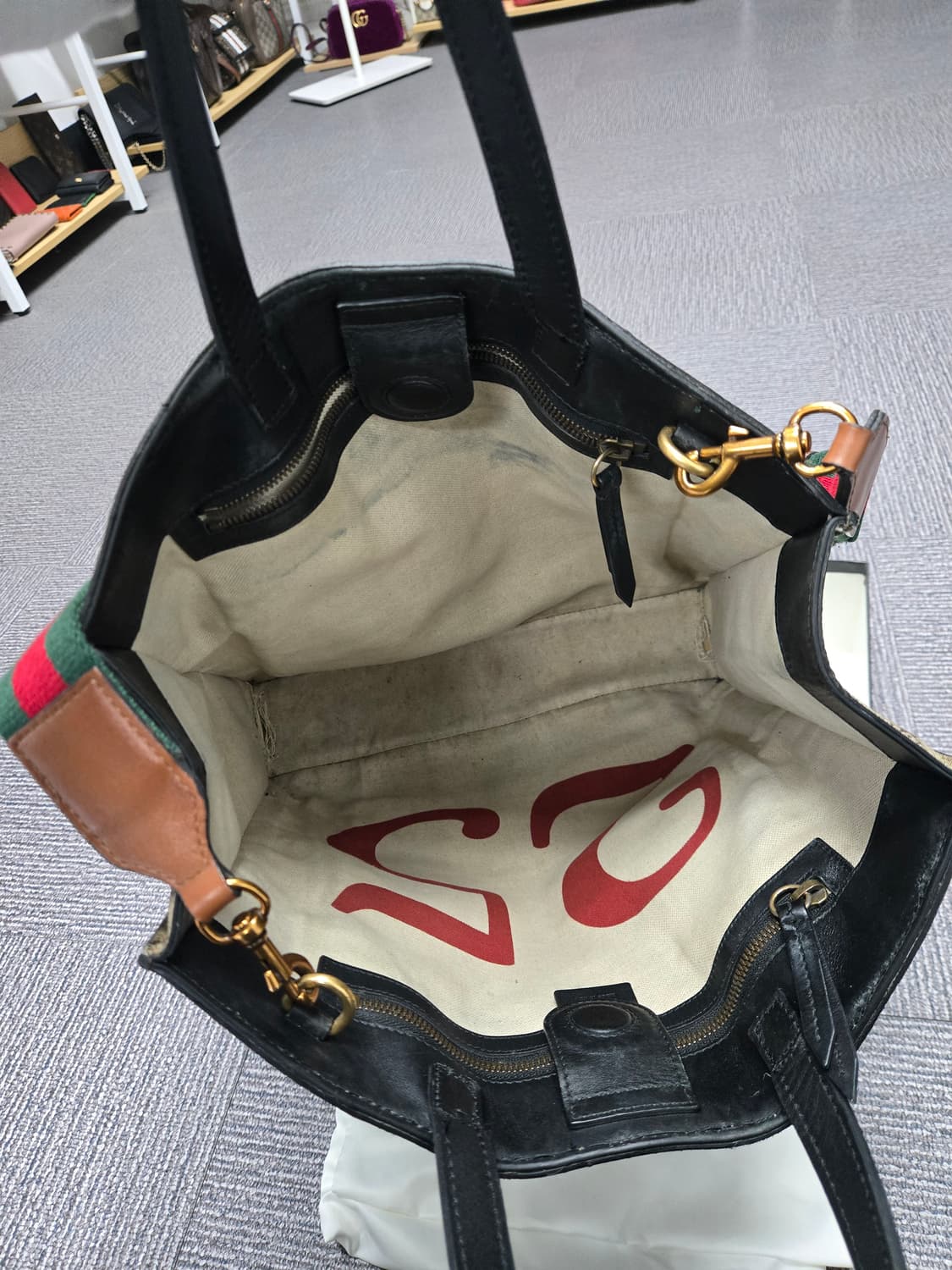 [특가][정품] 구찌 꿀벌 토트백 상품이미지6