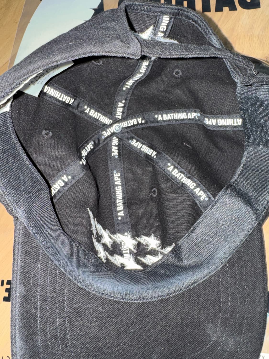 베이프 스타 모자 상품이미지3