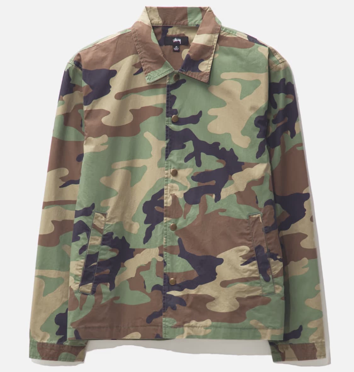 스투시 카모 코치 셔츠 L 상품이미지1