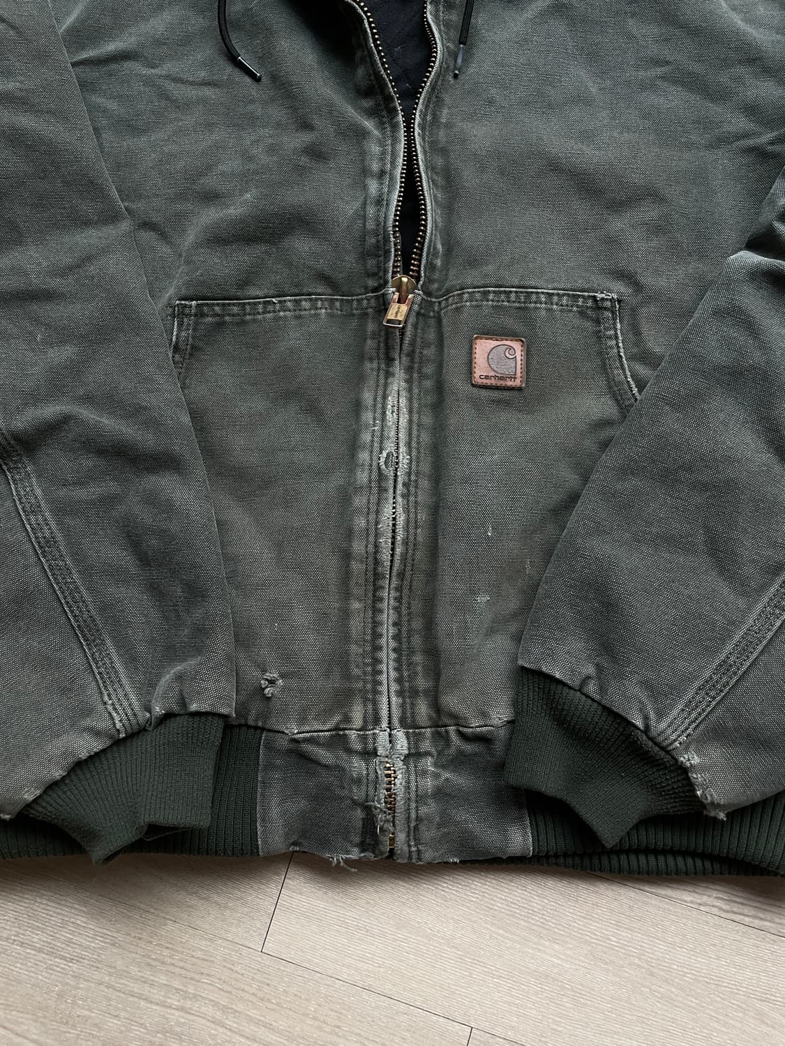 칼하트 j130 mos 모스 액티브 샌드스톤 빈티지 carhartt 상품이미지5