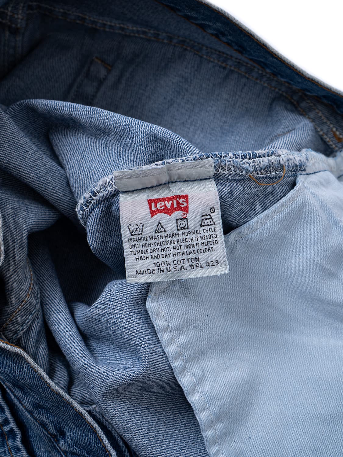 90s Levi's 501 Washed Denim Pants 상품이미지5