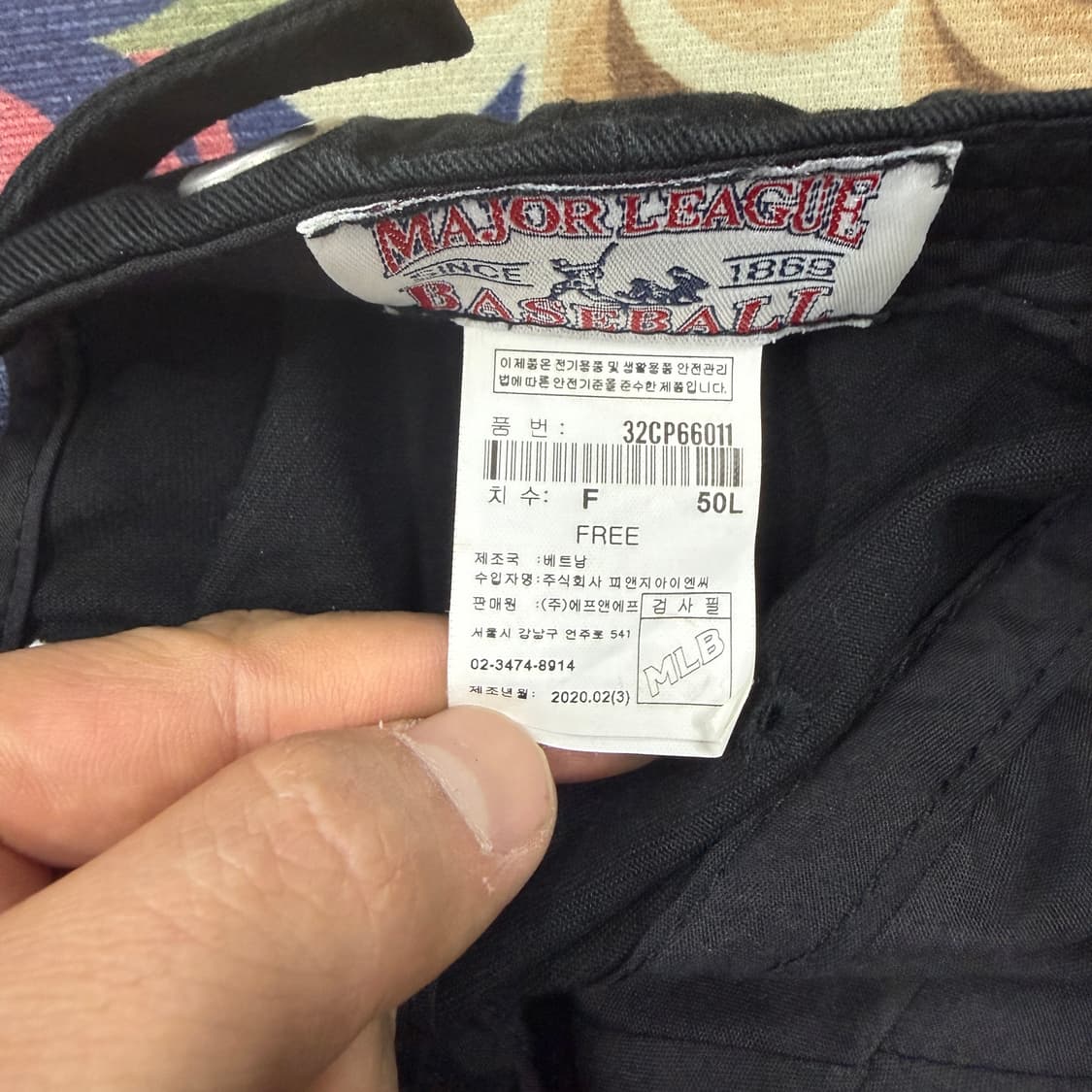 엠엘비MLB 뉴욕양키즈 볼캡(블랙,검흰) 상품이미지6