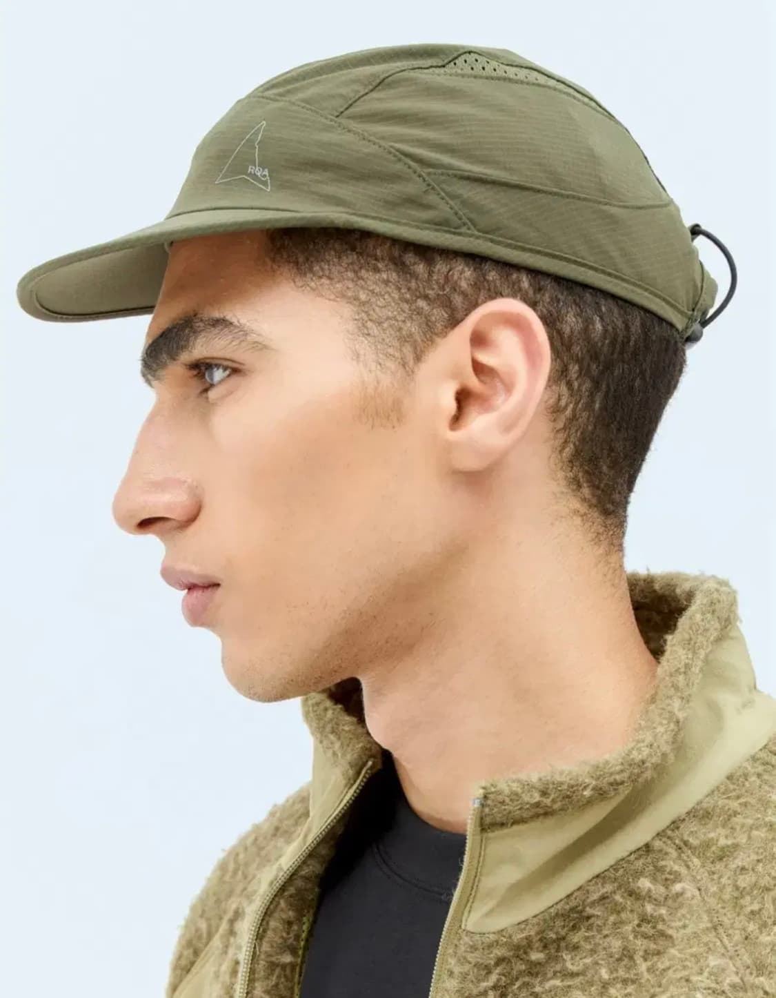 roa 로아 캡 러닝 모자 하이킹 블랙 상품이미지4