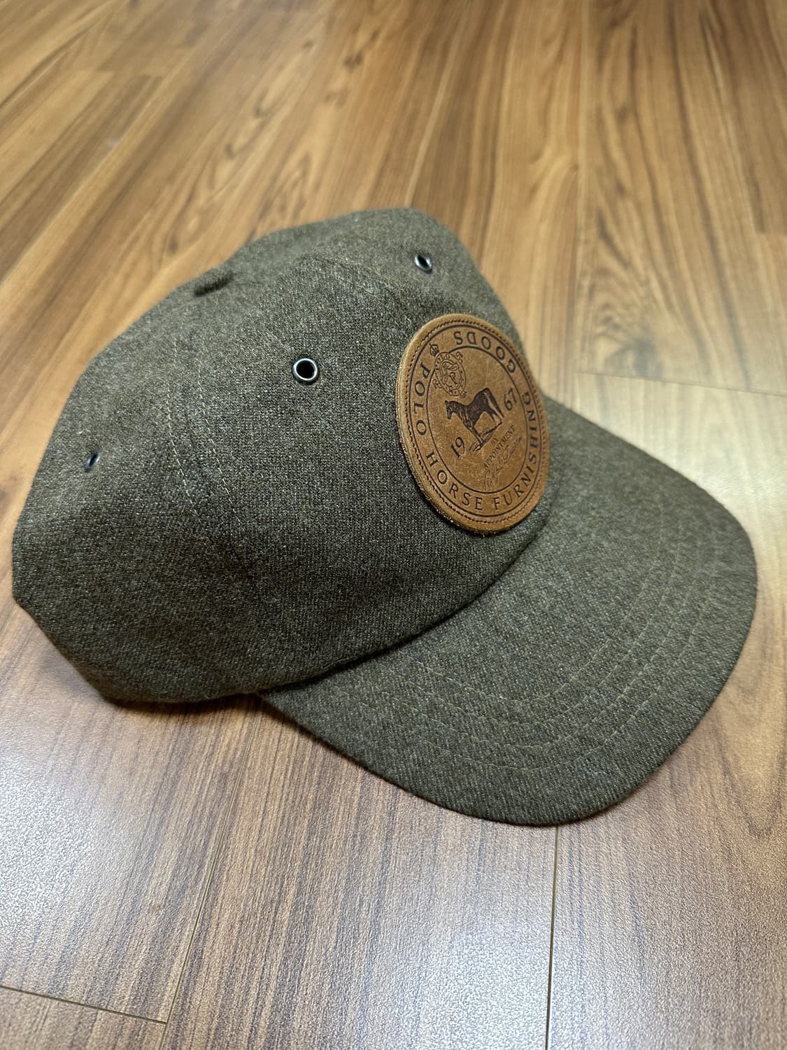 폴로 랄프로렌 Horse Furnishing 울 볼캡 상품이미지3