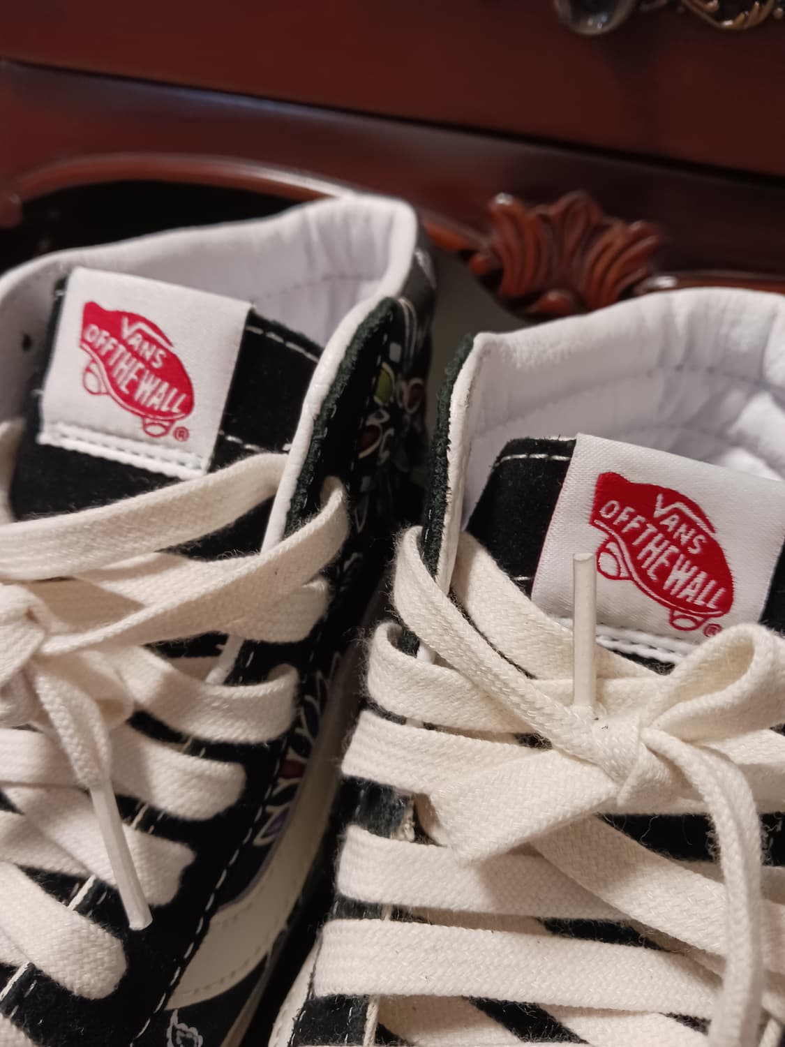  스케이트 하이 반스 페이즐리 블랙 상품이미지2