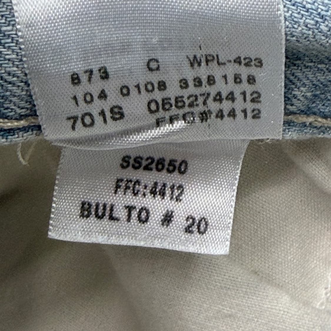 LEVI'S 527 로우 부츠컷 데님 팬츠 29X30 상품이미지6