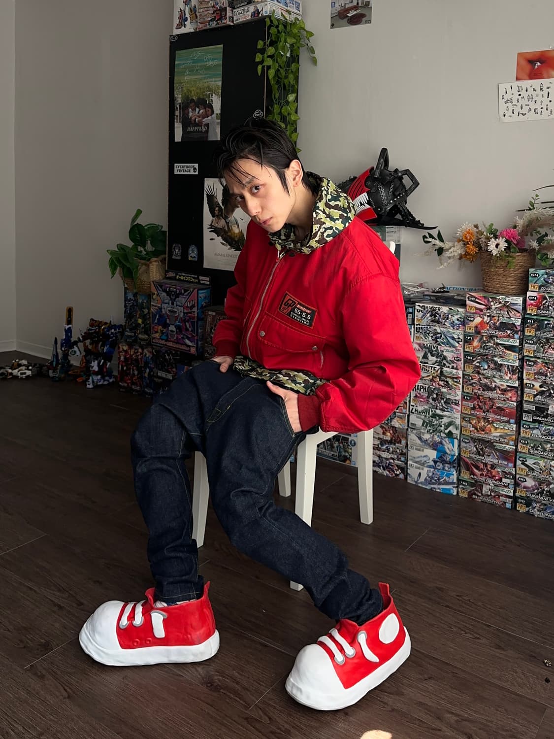 Benetton F1 레이싱 팀 워크 봄버 상품이미지3