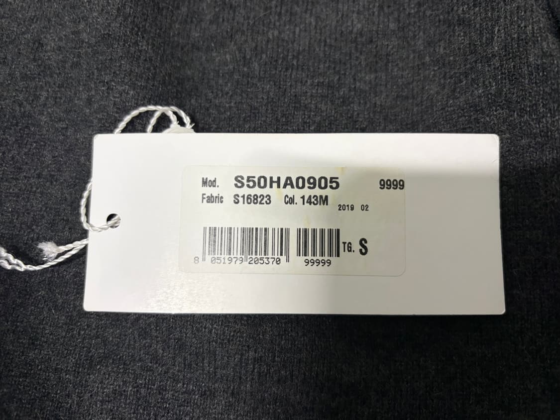 마르지엘라 다크그레이 캐시미어 니트 S(95-100) 상품이미지5