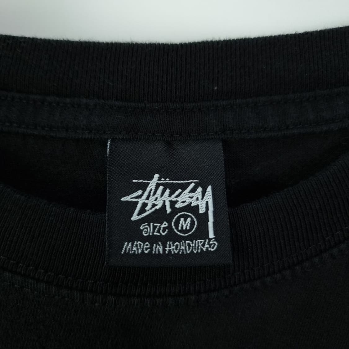 [스투시] 베이직 빅로고 프린팅 롱슬리브 긴팔티 블랙 P01632 상품이미지8