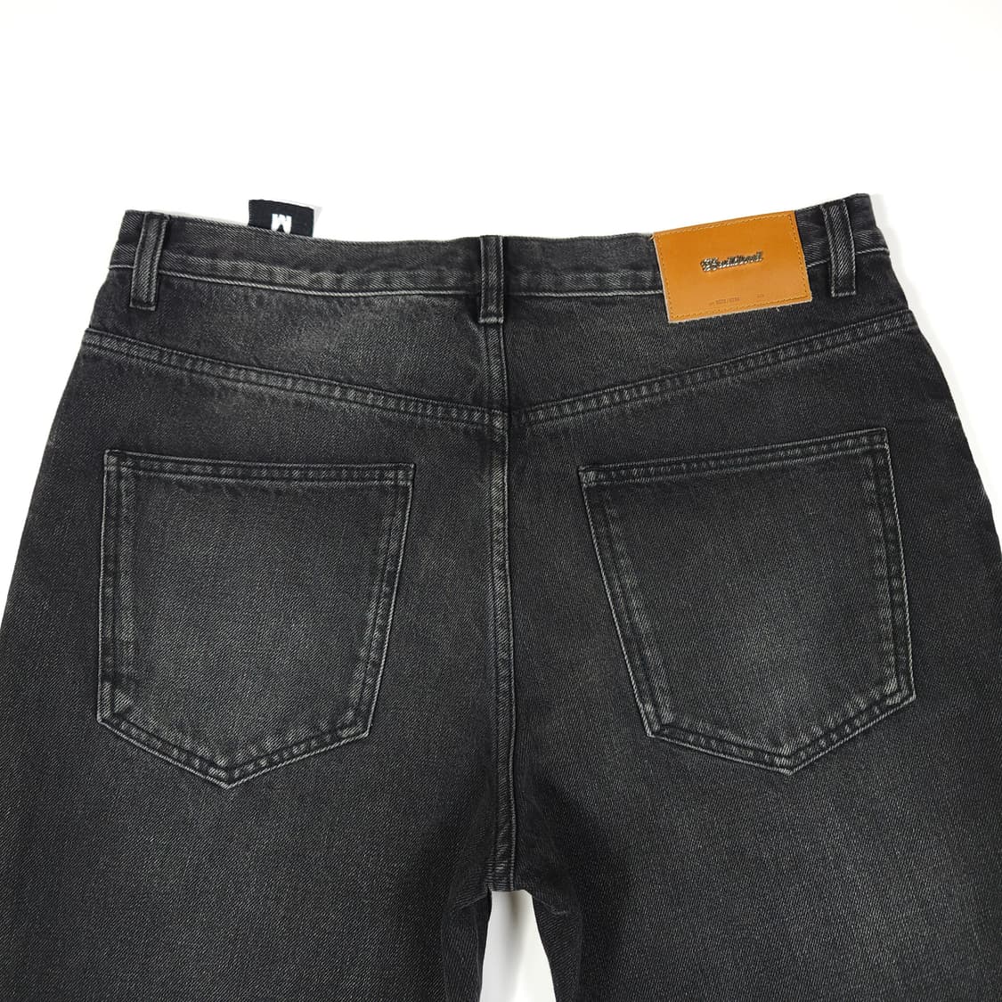 배드블러드 부츠컷 흑청 데님팬츠  상품이미지4