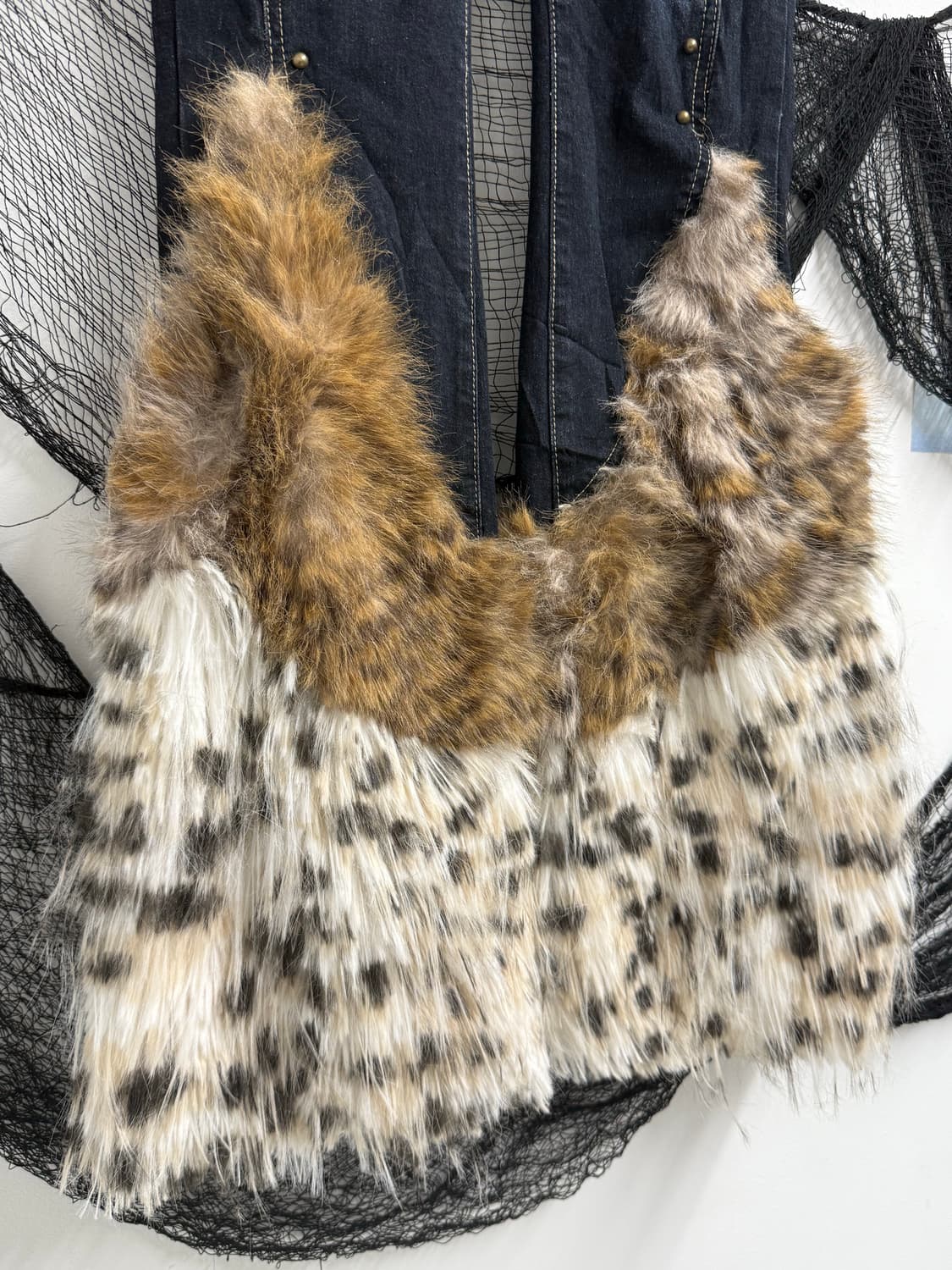 00s gal fur detailed bootscut jeans 상품이미지3