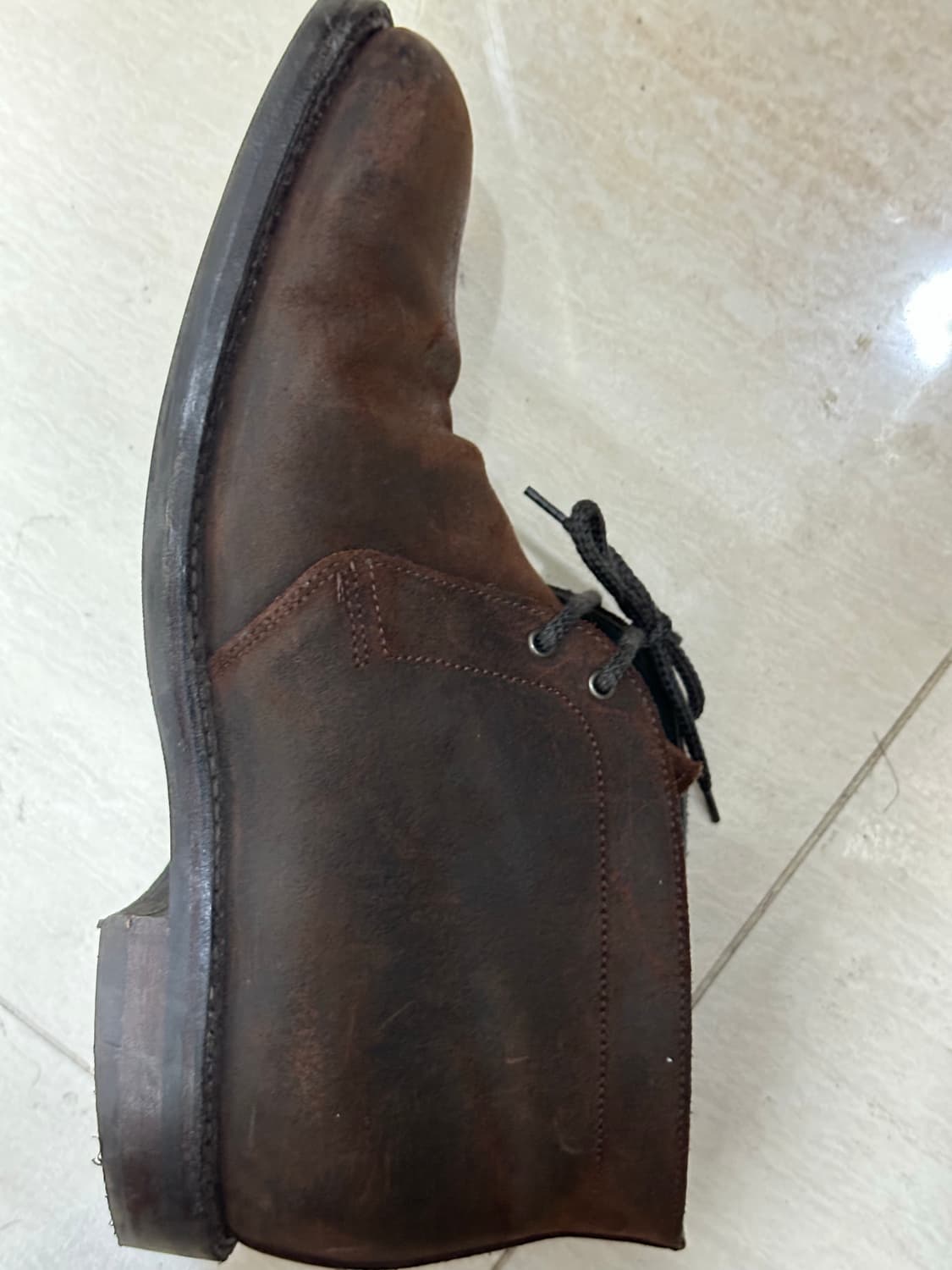 드레익스 스웨이드 왁스드 처카 부츠 머피 상품이미지9