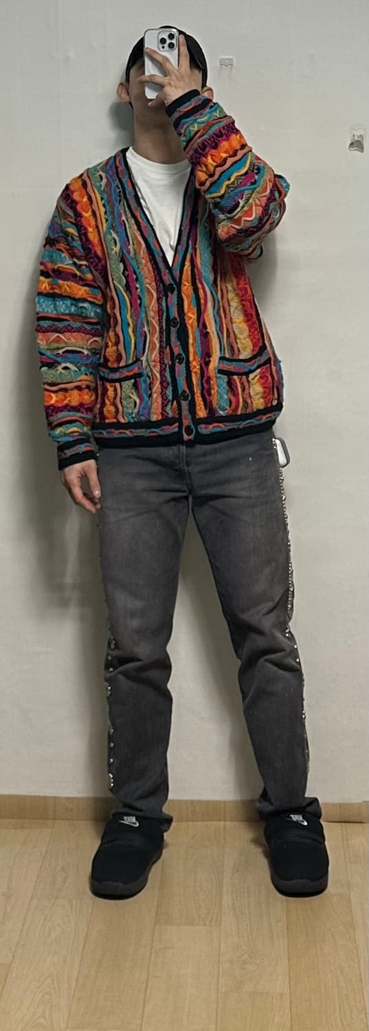 림노스 케이블 니트 가디건 상품이미지4