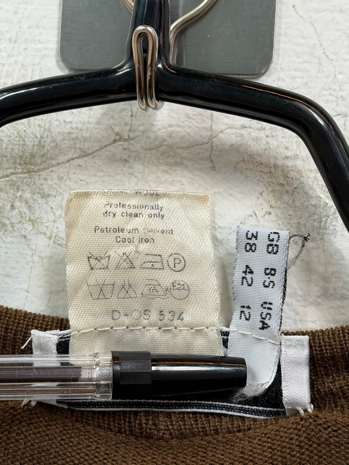 Genny Italy 제니 실크 울 블랜드 랩 가디건 IT46 상품이미지3