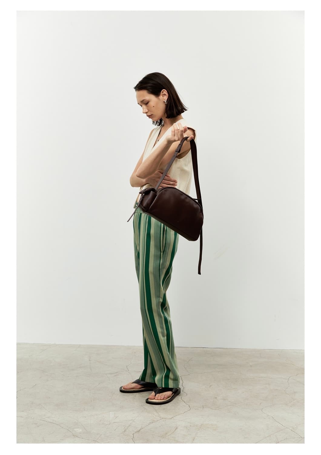 🏷️ 아니 AHNI 클라우드 숄더 백 / 레드브라운 상품이미지3