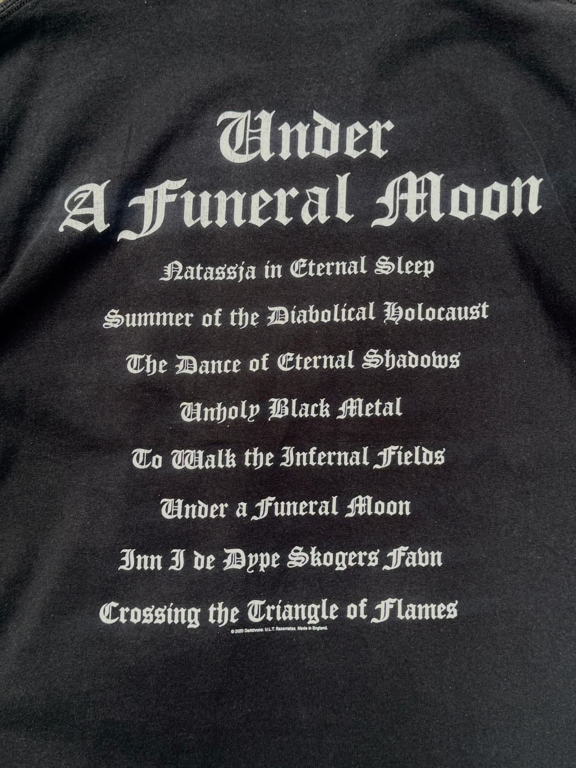 Darkthrone - Under A Funeral MoonT-Shirt 상품이미지7