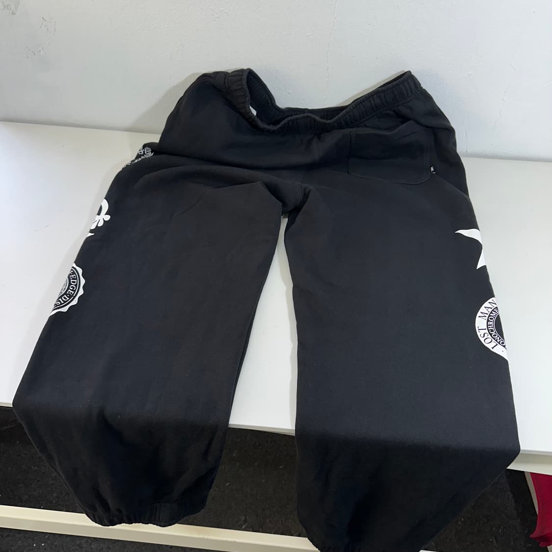 L-XL 엘앰씨 LMC 블랙 루즈오버핏 스웻조거팬츠 상품이미지7