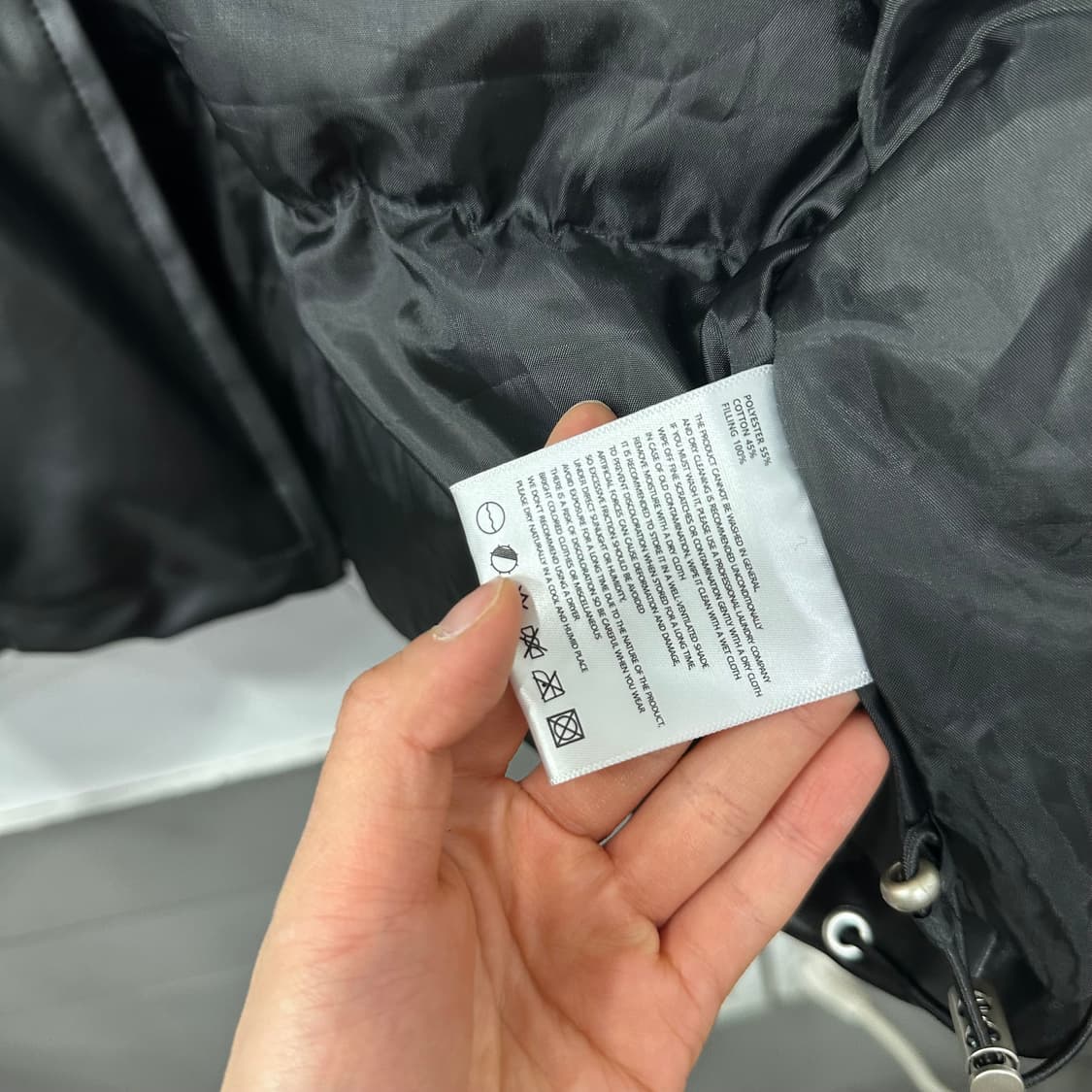 스탠다드에러 레더 패딩 상품이미지4