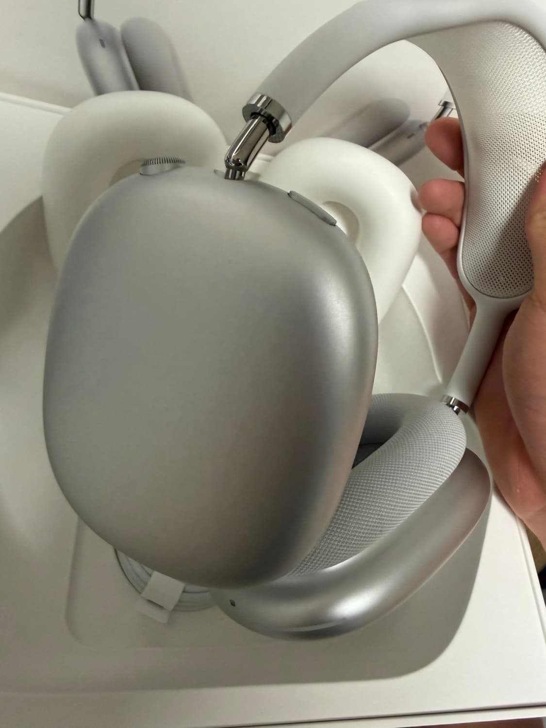 에어팟 맥스 실버 풀박스/새상품급 상품이미지4