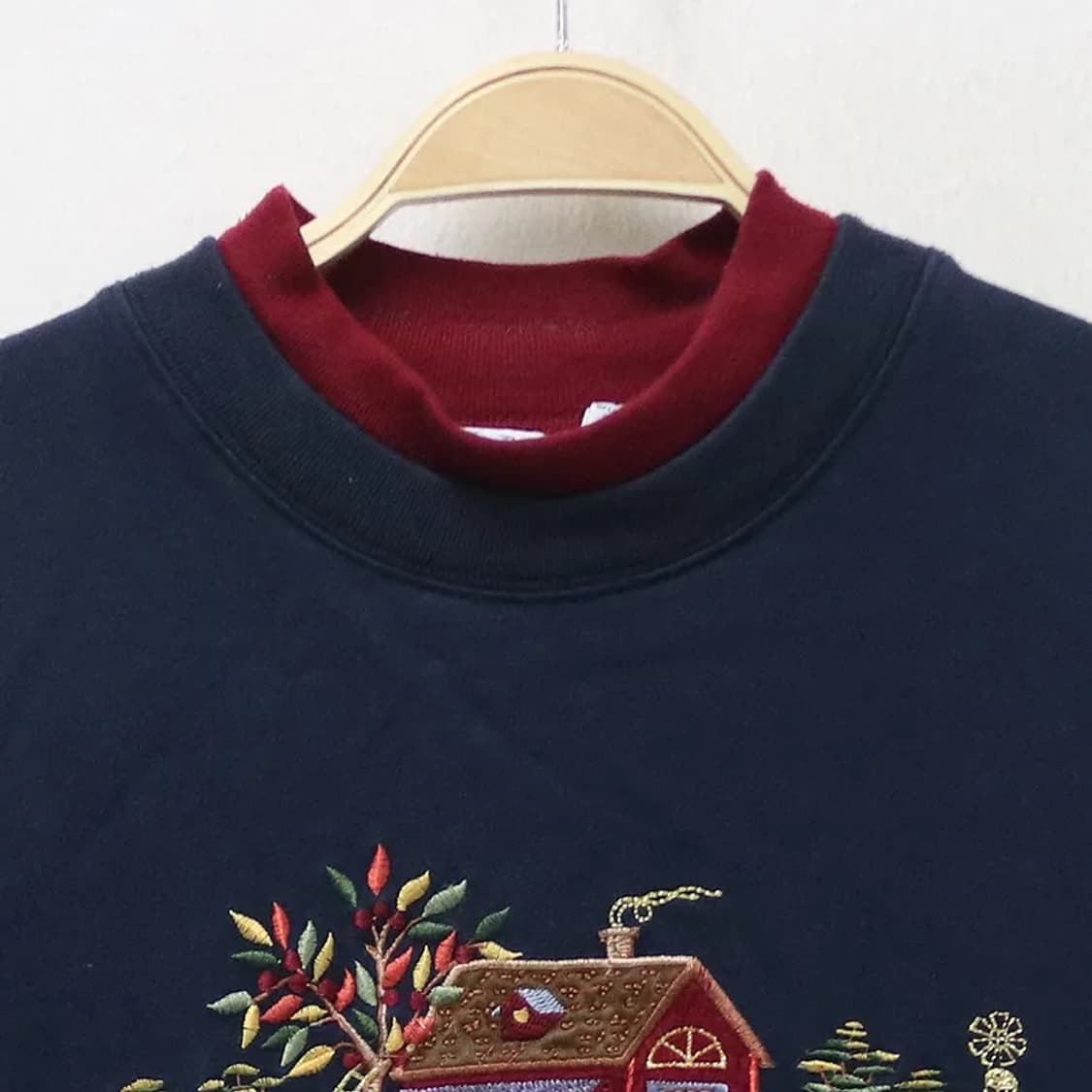 BOBBIE BROOKS 빈티지 자수 맨투맨 61239 상품이미지3