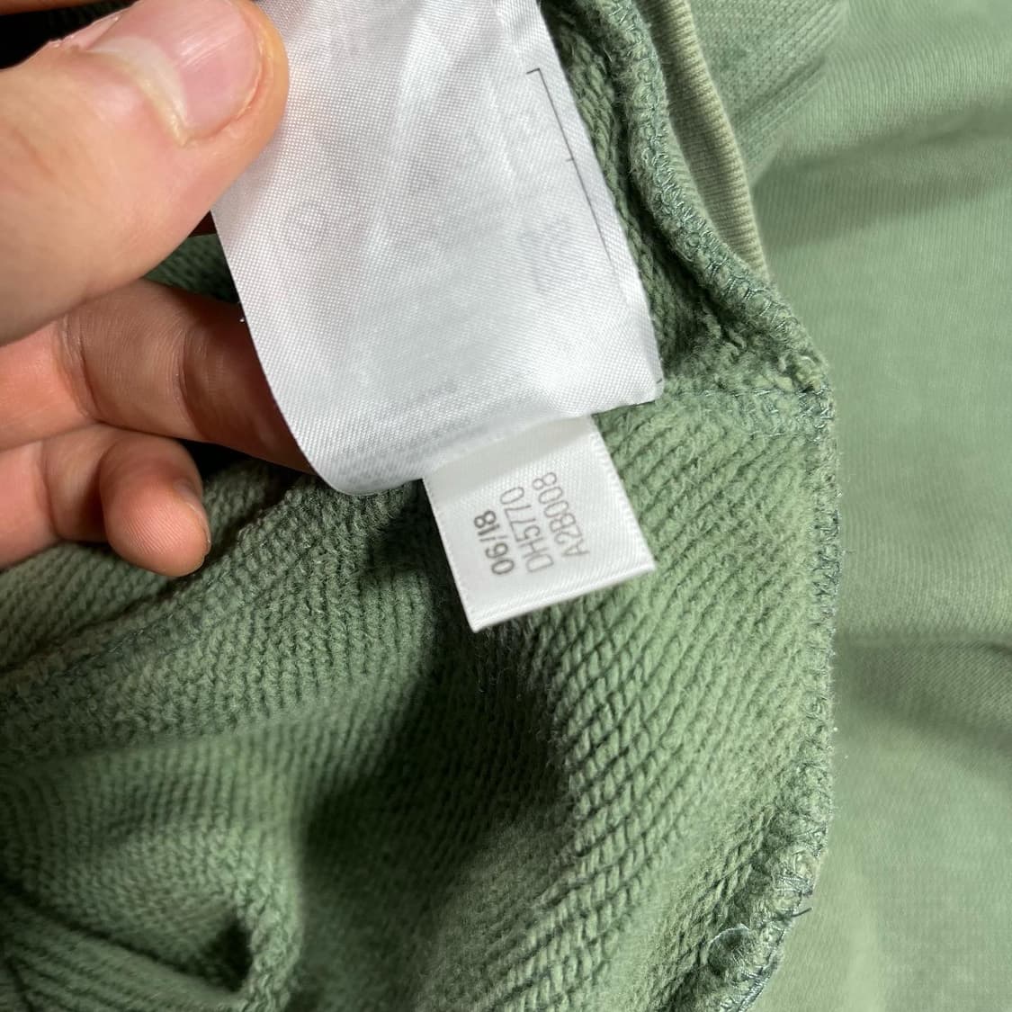 아디다스 그린컬러 맨투맨 상품이미지5