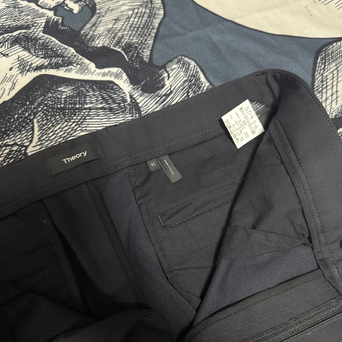 띠어리 기능성 9부 슬랙스 32사이즈  상품이미지2