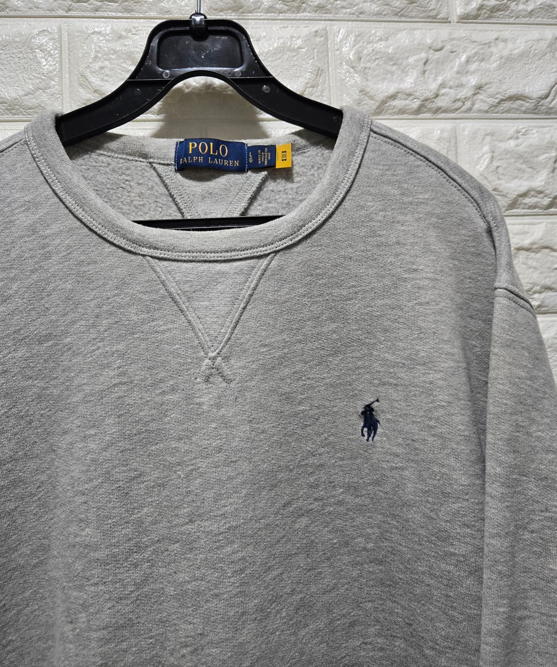 폴로 랄프로렌 기모 맨투맨 크루넥 LG 상품이미지4