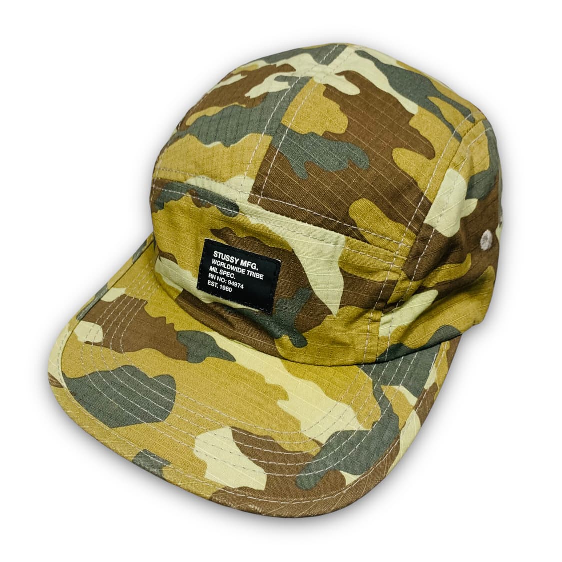 스투시 카모플라쥬 패턴 캠프캡 모자 상품이미지1