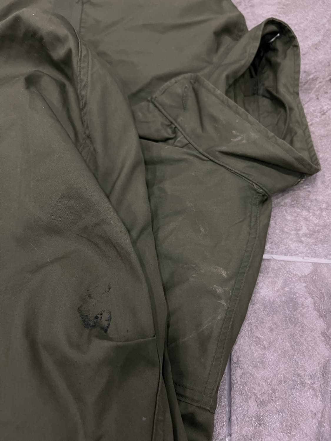 (S) M65 피쉬테일 오리지널 개파카 상품이미지9